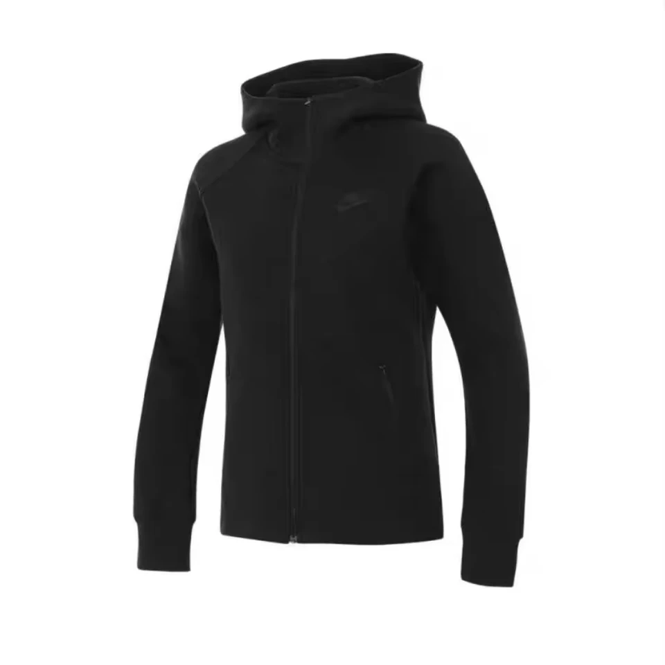 Nike Tch Flc WR fz HDY NOVÝ Čierny dámska mikina športy Cast Flet Basketball Pullover FB8339-010