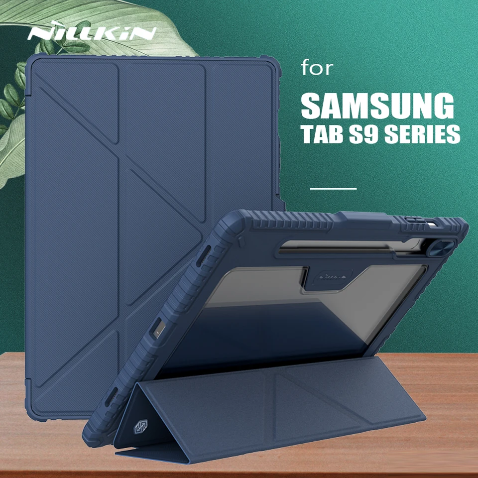 Nillkinový nárazník pre Samsung Galaxy Tab S9 / S9 Plus / S9 Ultra Slide Camera Puzdro