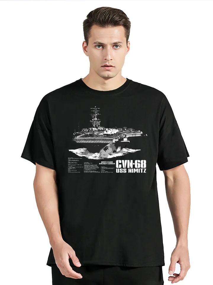 Nimitz trieda letecká letecká loď hlavná loď CVN-68 USS Nimitz Tričt