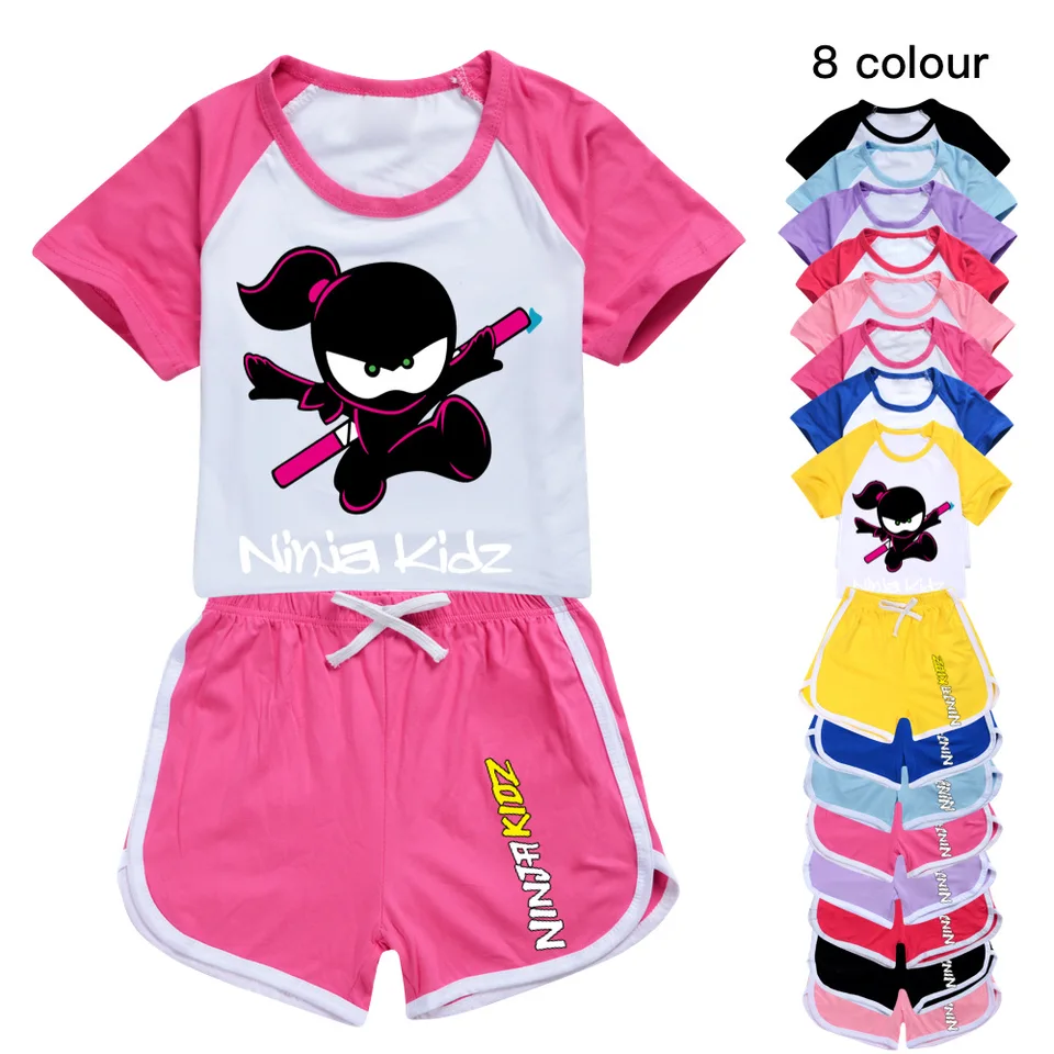 Ninja Kidz Kids Clothes Cotton Sport Tracksuits Deti Detské tričká Tričká