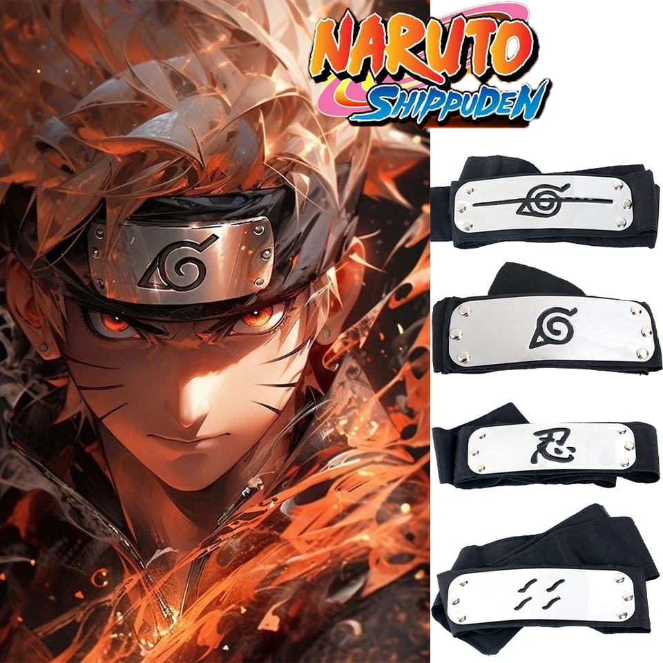Ninja čelenka povstalec list Naruto anime cosplay chránič čela Coslapaly Anime Periférne hračky hračky cos cos dar