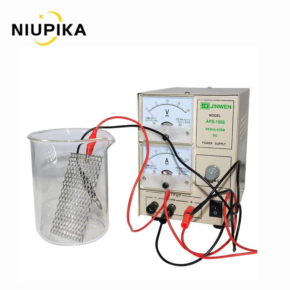 NIUPIKA 1502 Elektroplatovanie šperkových strojov Gold Plating Stroj 2A Plater Elektroplatívna súprava s nastaviteľným napätím