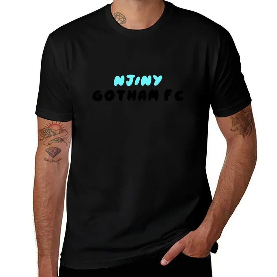 NJ/NY Gotham FC Tričko letné oblečenie pre chlapca z ťažkých váh tréning tričko