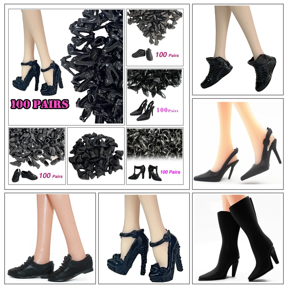 NK Mix Doll Shoes pre 1/6 bjd bábiky topánky Dolls Adsess Módne sandále roztomilé farebné rozmanité topánky 1/6 Doll House Toy JJ