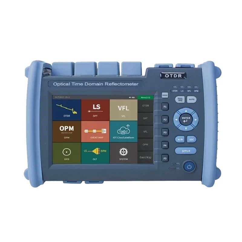 NK6000 850/1300/1310/1490/1550/1625nm SM MM PON OPTICKÉ Vlákno tester OTDR s VFL OPM Light Source Map OLT OLT
