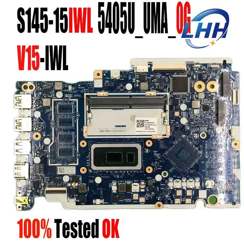 NM-C121 HEADBOARDA pre Lenovo IdeaPad S145-15IWL V15-IWL LAPTOP Základná doska FV440 FS441 FS540 s 5405U UMA 0G RAM RAM 5B20S41743
