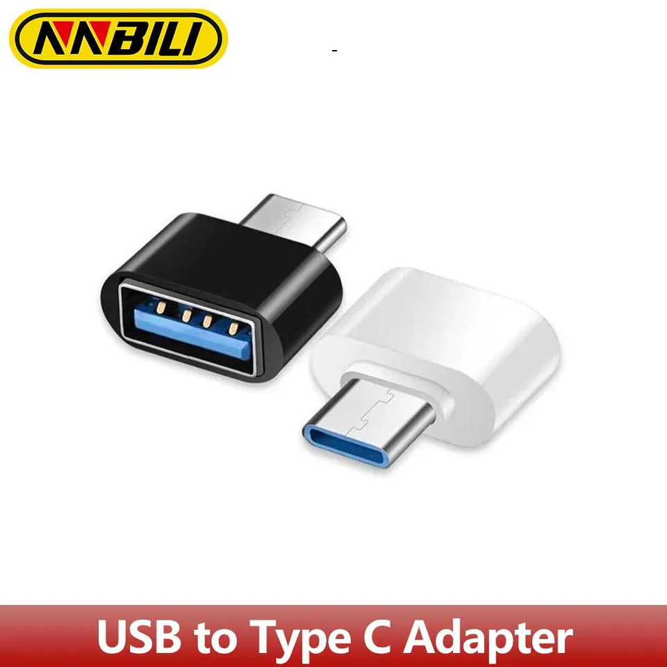 NnBili Typ C až USB Adapter 3.0 USB-C 3.1 MALE OTG Ženský dátový konektor pre MacBook Pro iPad MINI 6/PRO MacBook Air C Devices
