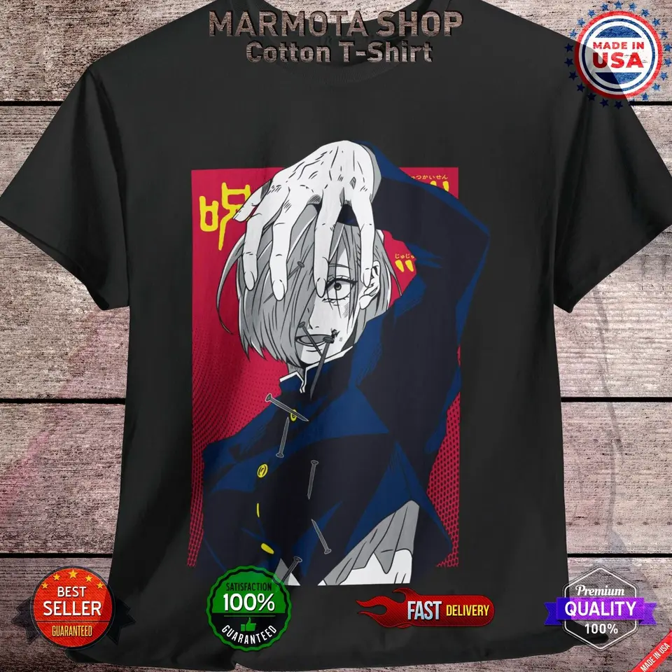 Nobara Kugisaki Jujutsu Kaisen Tričko Gojo Satoru Anime Japonské tričko JJK