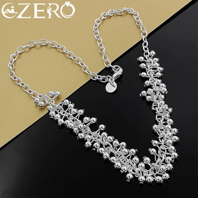 Noble Charms 925 Sterling Silver Pretty Smooth Grape Grape Nurdere pre ženy módne klasické šperky svadobné večere sviatok darček