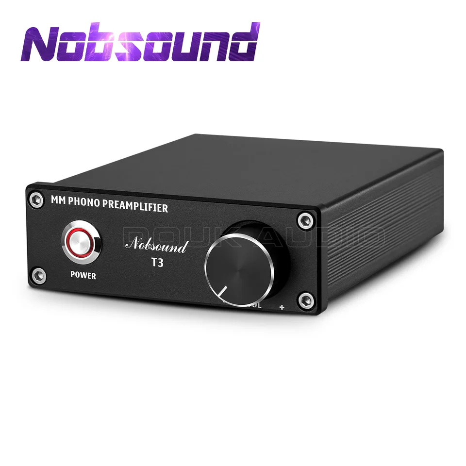 NOBSOUND MINI T3 MM RIAA PHONO STAVE PREDAJSKÝ PRÍROP Player stereofónny predzosilňovač HIFI ORIGHTABLE Zosilňovač s objemom