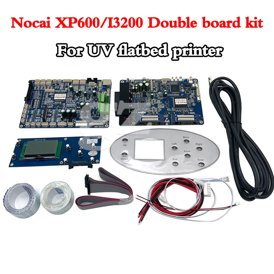 NOCAI TLAČKA XP600/I3200 Dvojitá doska pre Epson XP600/I3200 Hlavná doska Doska hlavnej dosky pre UV Flatbed Printer
