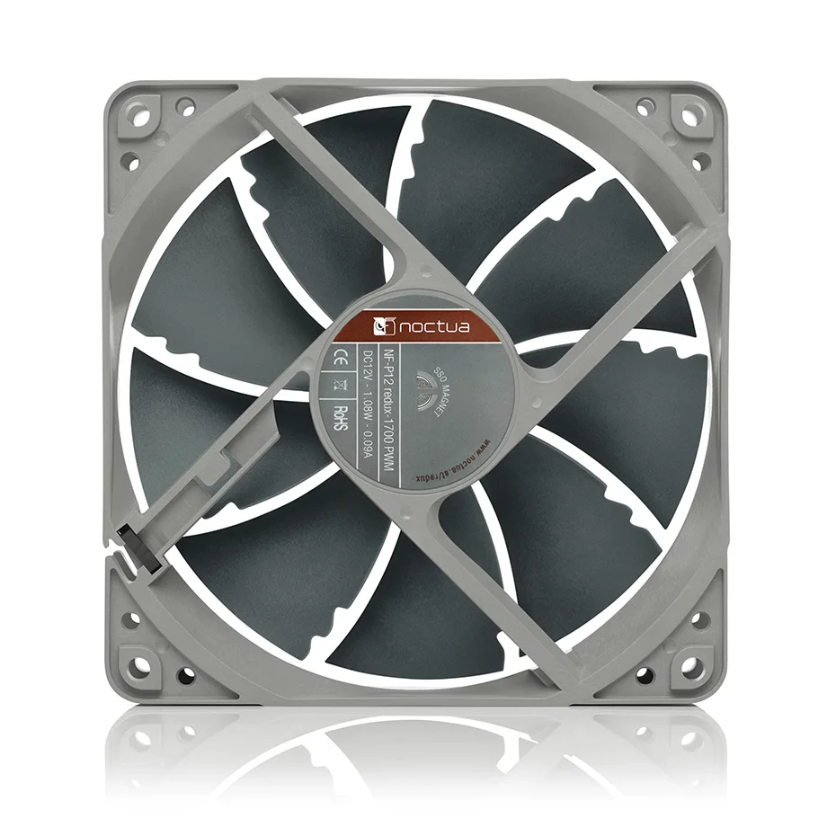 NOCTUA NF-P12 Redux 120 mm PWM 4PIN PASU CUSE VENTIVET TICH 25.1DBA 12CM CPU COLING FANS