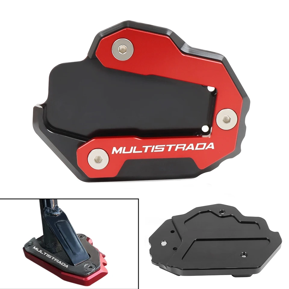 Noha na bočné stánok Kickstand Extension Podporná doska pre Ducati Multistrada 950 1100 1200GT 1260 1200/Enduro/Enduro Peak 1200s
