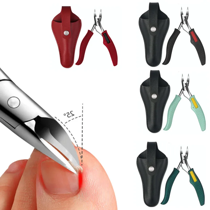 Nohy na nohách Clippers Profesionálny hustý zarastený špičkový strihovky na nechty pre mužov Seniori Pedikúre Clippers Clippers Cutters Cutters Nail Tools Tools