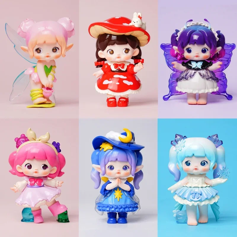 Nommi Nomml Little World Series Blind Box Mystery Box Hračky roztomilé akčné anime figúrka kawaii modelové darček