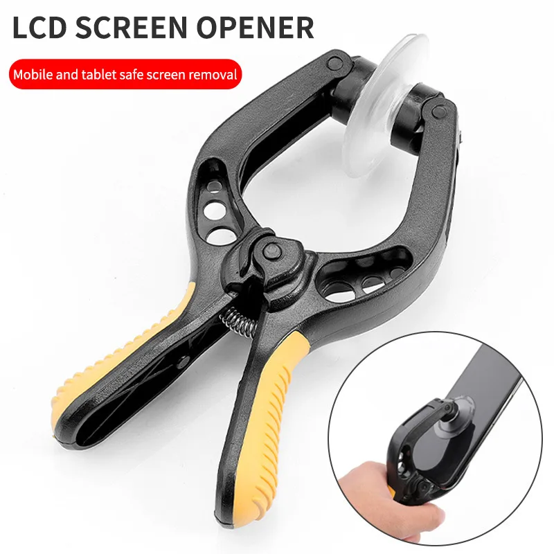 Non-skĺznutie klebiet Saloc Cup Pliers Mobilný telefón LCD SPEAP OPRAVA SPEATION