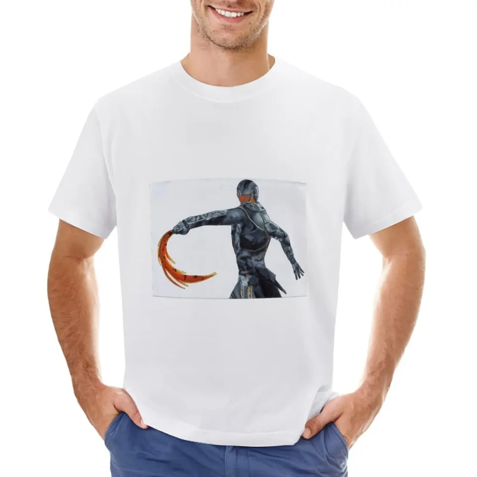 Noob Saibot Fanart Tričko Customs Vintage Clothes Nové vydanie Nové vydanie nadmerné tričko Men