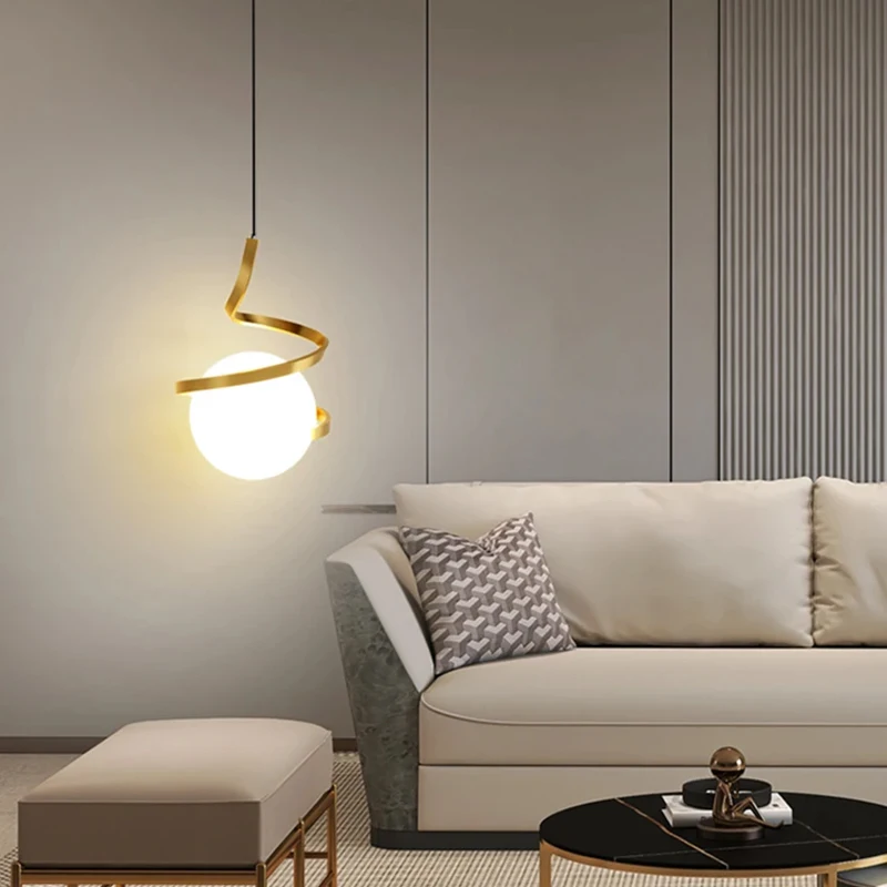 Nordic LED prívesky Lampy Vnútorné osvetlenie svietidla pre obývaciu spálň