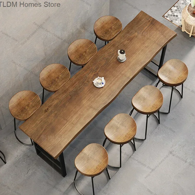 Nordic Original Original Table Bar Office opretí o stenu Senior mliečny čaj Bar stôl dlhý kávový krč