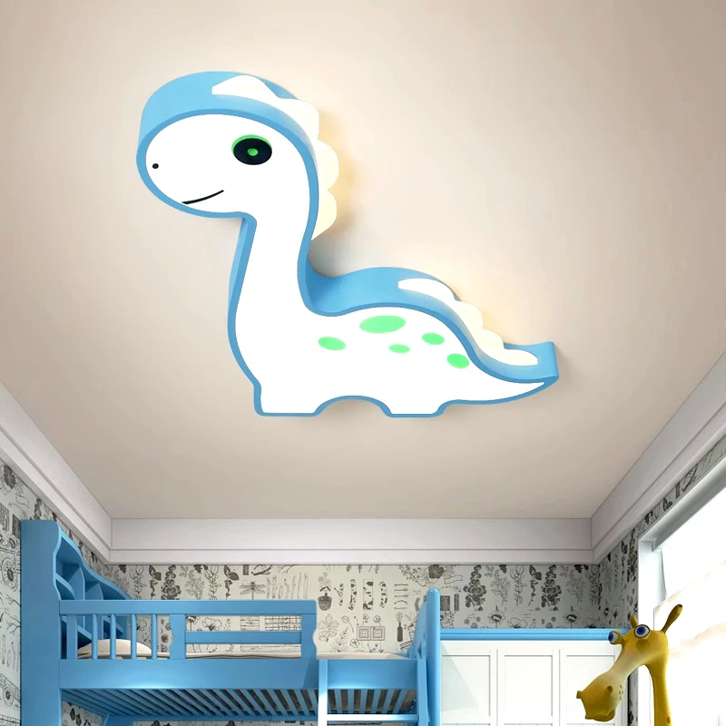 Nordická domáca dekorácia salón Salon Spálňa Dinosaurus Smart LED svetlá LED pre miestnosť Stlmiteľné stropné svetlo Lamparas vnútorné osvetlenie
