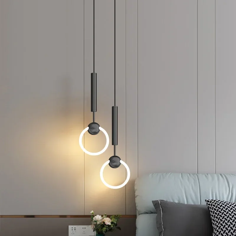 Nordické luxusné LED reštaurácia Prívesné svetlá Luster jedáleň kuchyňa Kuchyňa