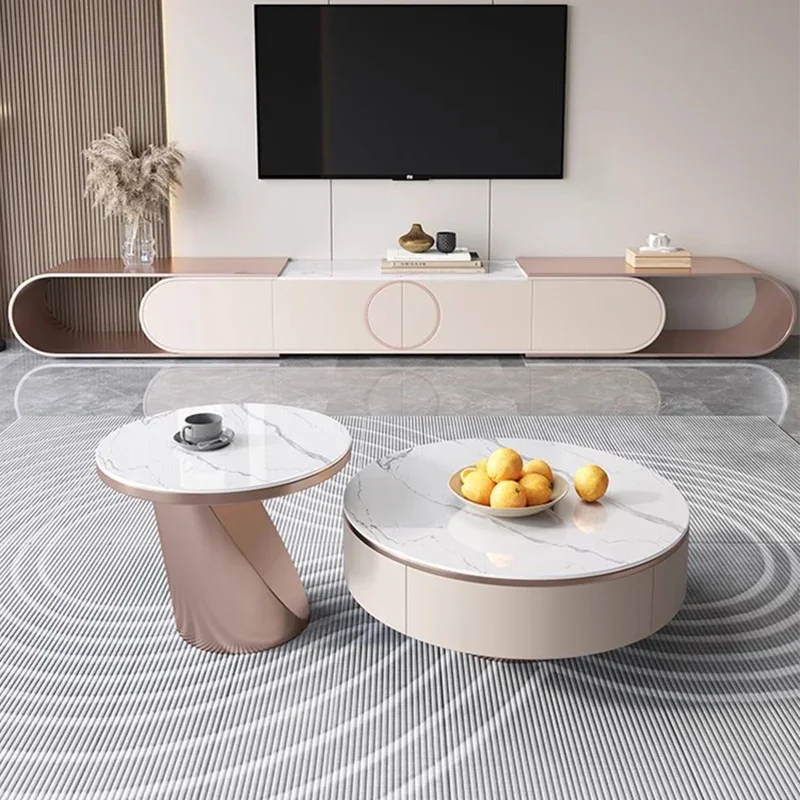 Nordické plávajúce televízne skrinky podlahové stojany Stretch Entertainment Center TV skrinka Podporuje monitor Mueble para televízny nábytok