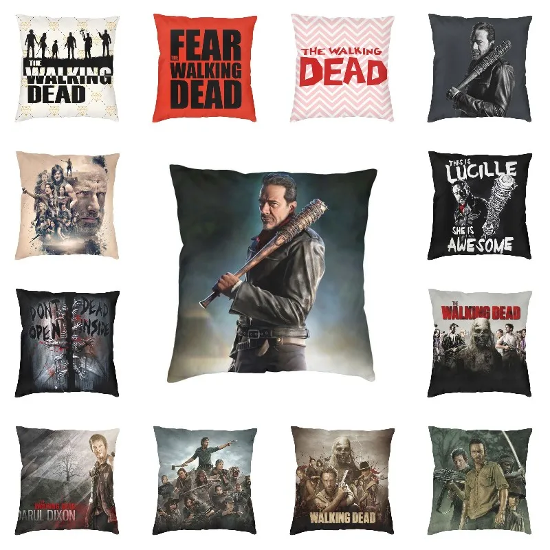 Nordický štýl The Walking Dead Cushion pokrýva