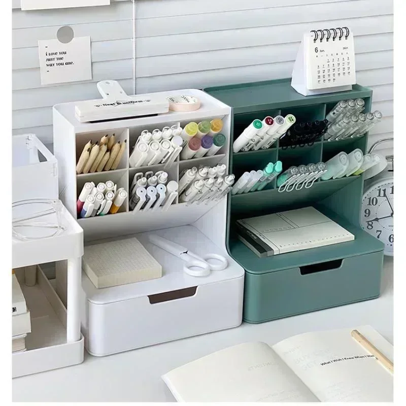 Nordický štýl šikmé pero držiteľ Office Office Organizátor Peny