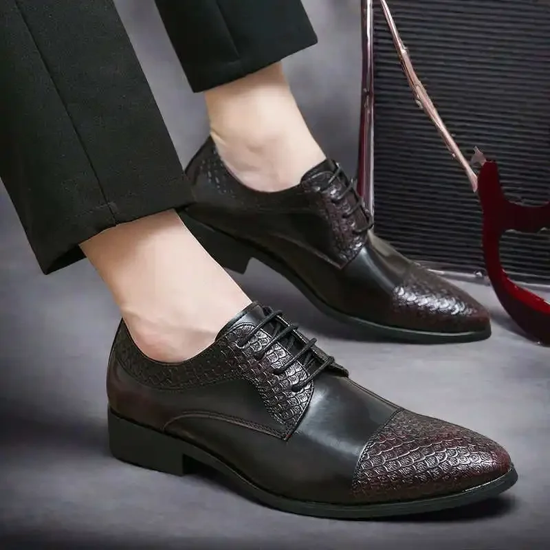 Normálna kožená zimná elegantná elegantná obuv obuvi Najlepšie predávané pánske tenisky čierne šaty topánky Športové joggingy Značka Hit Hit