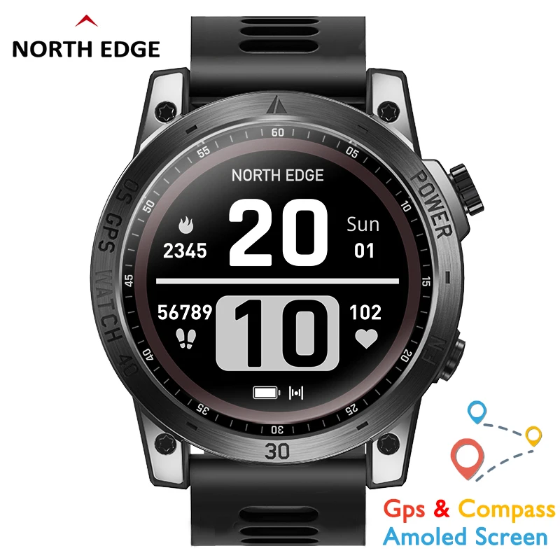 North Edge Cross Fit 3 GPS hodinky Men Sport Watch