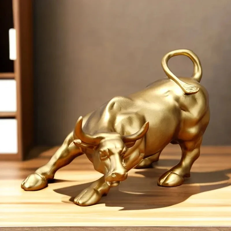 Northeuins Wall Street Bull Market Resin Ozdoby