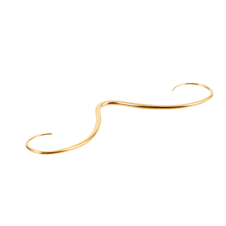 Nosný prsteň nosné septum zazvoní z oceľového tela šperky pre ženy Piercings Perforácia Zlatý fúzy