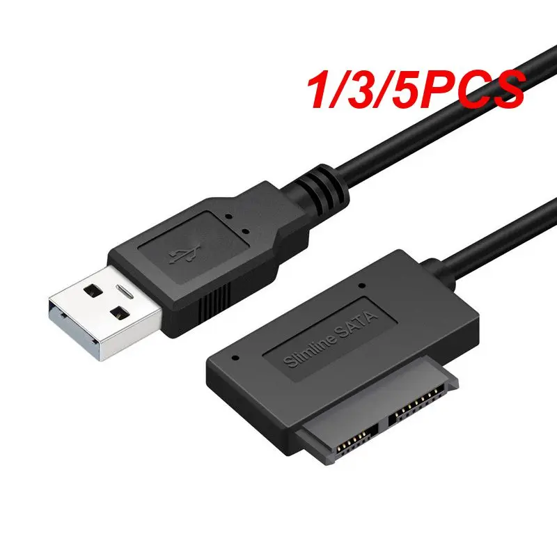 Notebook 1/3/5ks notebook USB 2.0 NAAR MINI SATA II 7 + 6 13PIN Adaptér prevodník kabel voor laptop/DVD ROM Data