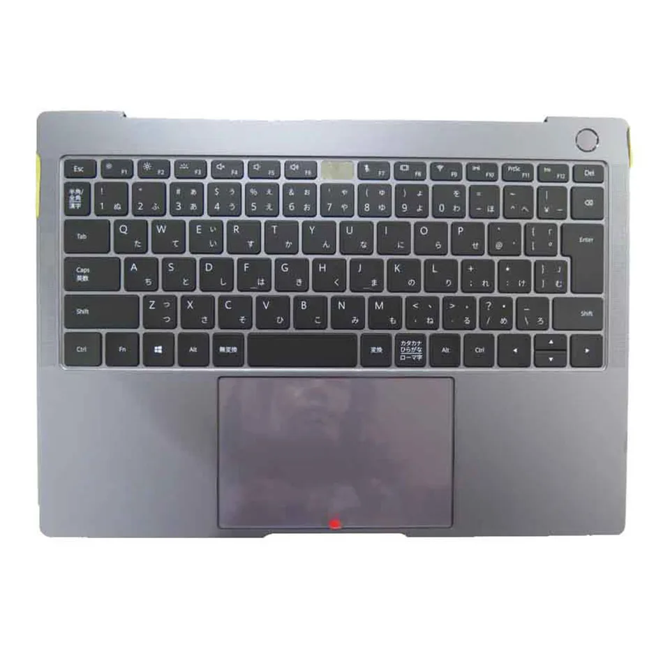 Notebook palmrest a backlit France fr/jp/ne/sp/uk/gr keyboard pre huawei matebook x pro machc-wah9lp machc-wah9c šedý vrchný prípad