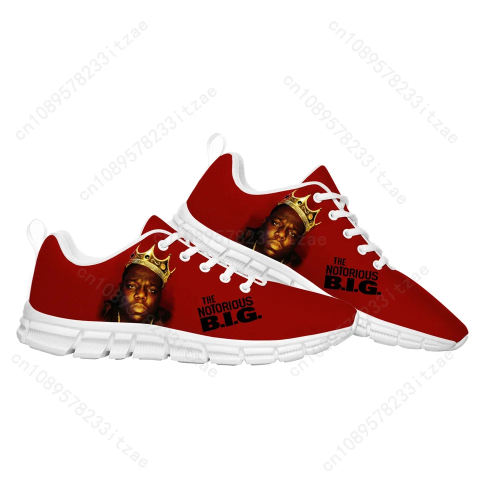 Notoricky veľké športové topánky pánske dámske tenisky Teenager Vysoko kvalitné Biggie Smalls Casual Sneaker Custom topánky