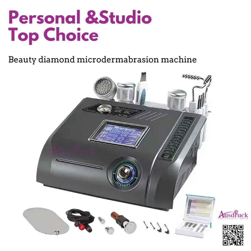 Nova 6in1 Diamond Dermabrasion Microdermabrasion Hot Cold Hammer Koža Koža Bio zdvíha