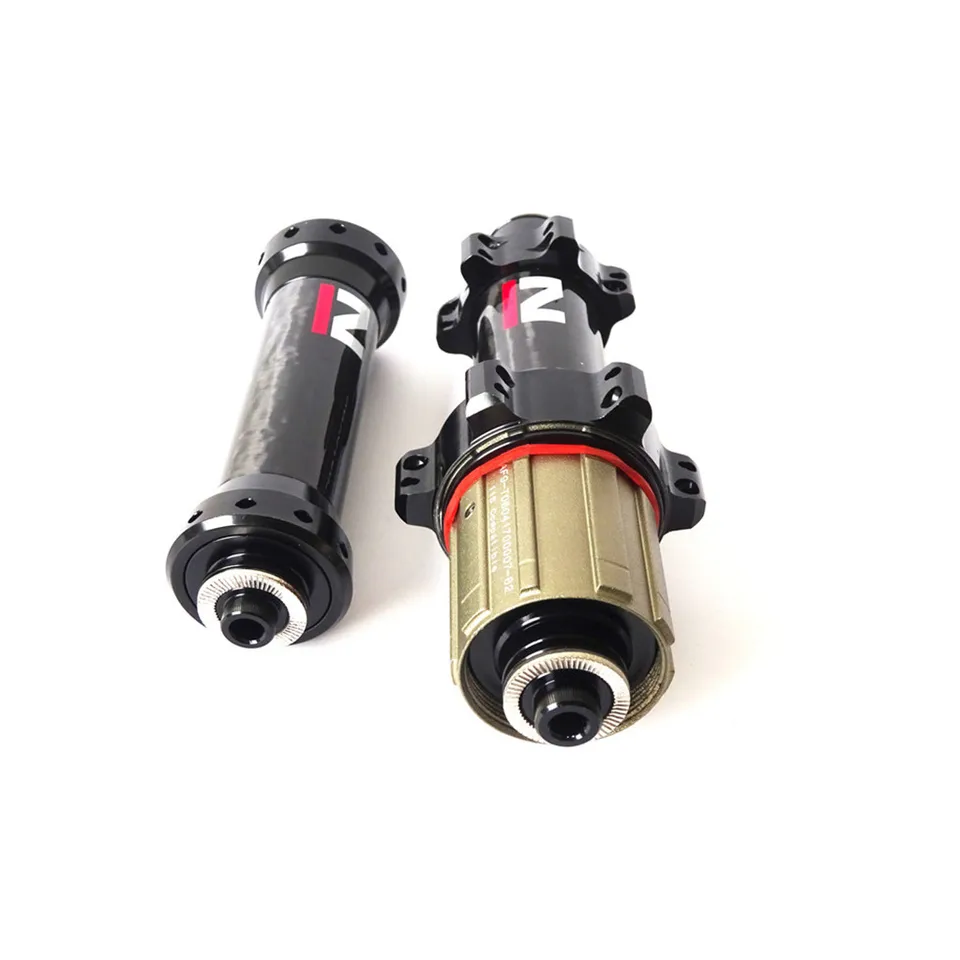 Novatec-AS61CB FS62CB Road Bicycle Carbon Hubs, Rim Brake, 11 Speed, 20H, 24H predné 2 ložiská Zadné 4 ložiská, ľahký