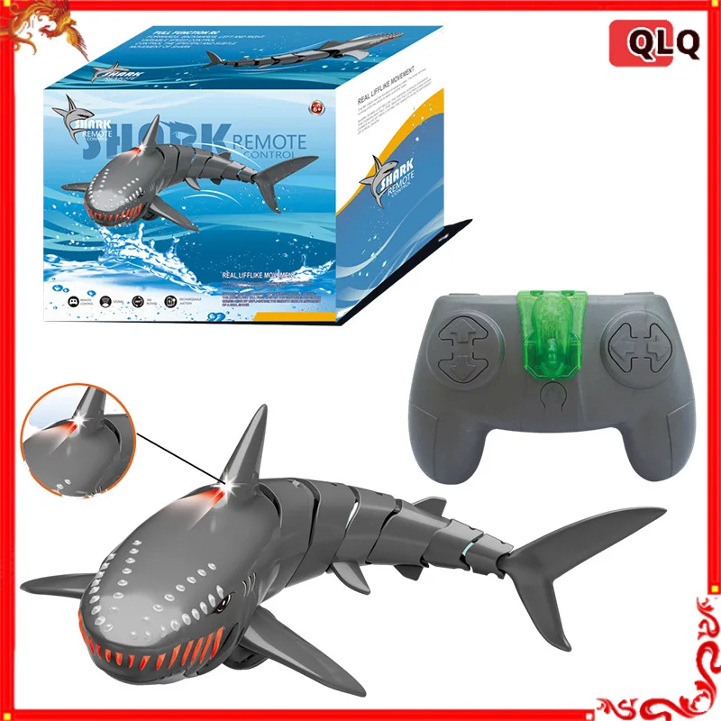 NOVINKA 2.4G Diaľkovo ovládaná žralok nabíjateľné letné letné simulácie elektrickej lode SVIETAJÚCEJ Hray pre darček k narodeninám pre deti
