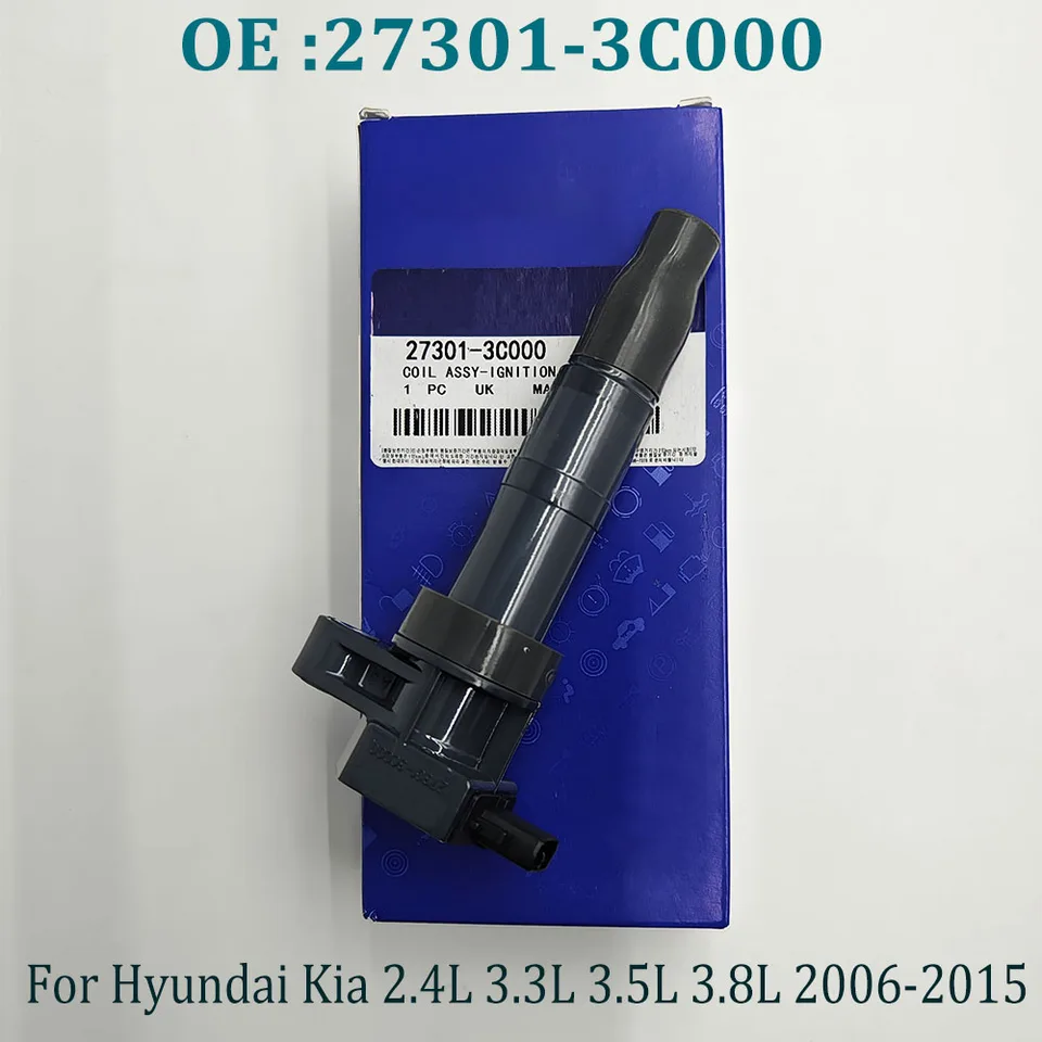 NOVINKA 27301-3C000 Ignition Coil na roky 2012-2014 pre Hyundai Santa Fe (3,3L) 27301-3C010 27301 3C000 27301 3C010 273013C000 UF546