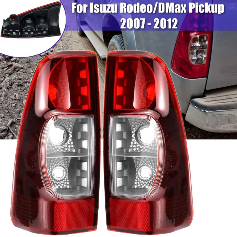 NOVINKA-2PCS CAR AURT TARIGHT BRZE LAMP SACK LAMP bez žiarovky pre Isuzu Rodeo DMAX Pickup 2007 2008 2009 2010 2011 2011