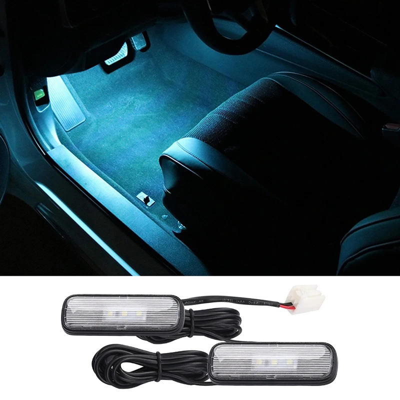 NOVINKA-2PCS Svetlo auta LED interiérovej atmosféry Light Light Light Light Light Light Light pre Honda Civic 10. 2018-2020