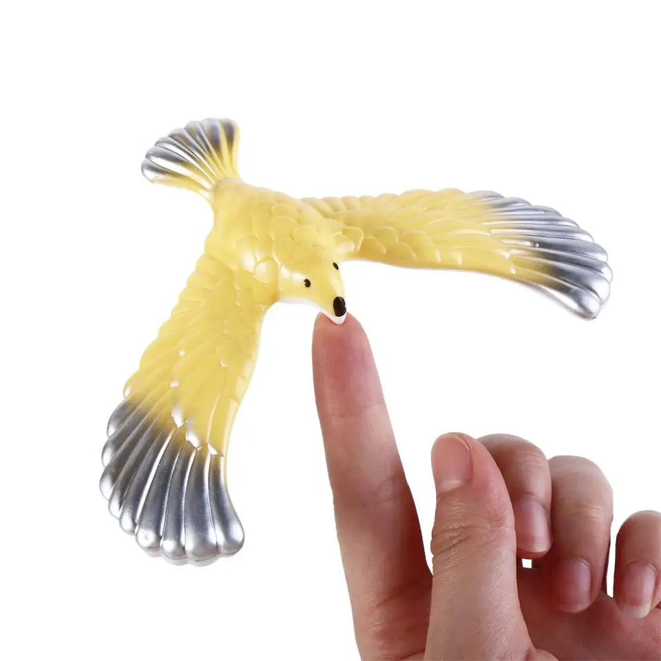 Novinka Amazing Balance Eagle Bird Toy Plastic Plast