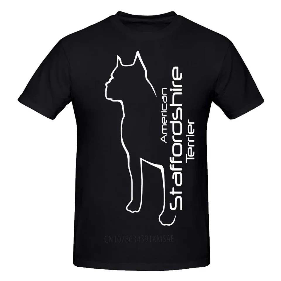 Novinka Awesome American Staffordshire Terrier T tričká Grafické bavlnené ulice Streetwear s krátkym rukávom narodeniny Darčeky Amstaff Tričko
