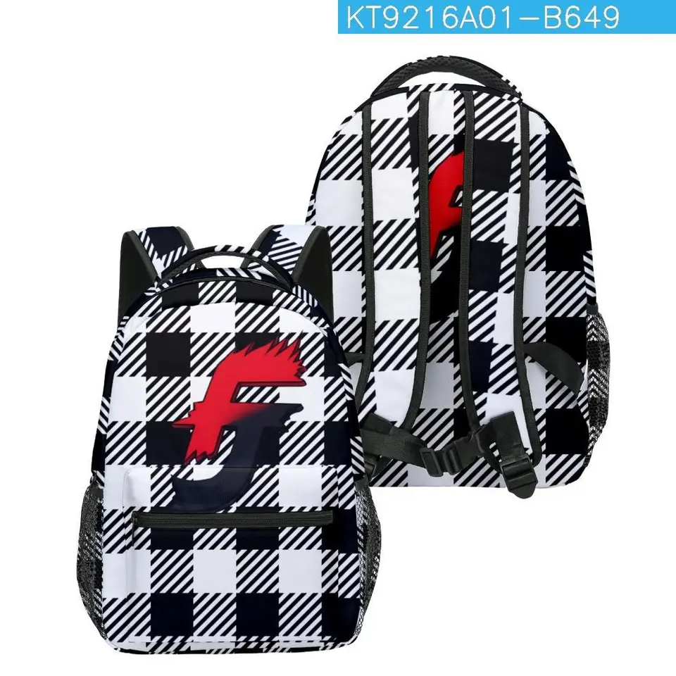 Novinka Furious Jumper Backpack Boys Dievčatá Školské tašky Študenti Schoolbag Ženy Muži cestujú batoh
