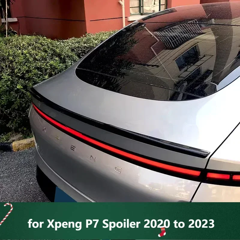 NOVINKA! Lesklý čierny chvost plutvy pre spojler XPENG P7 2020 až 2023