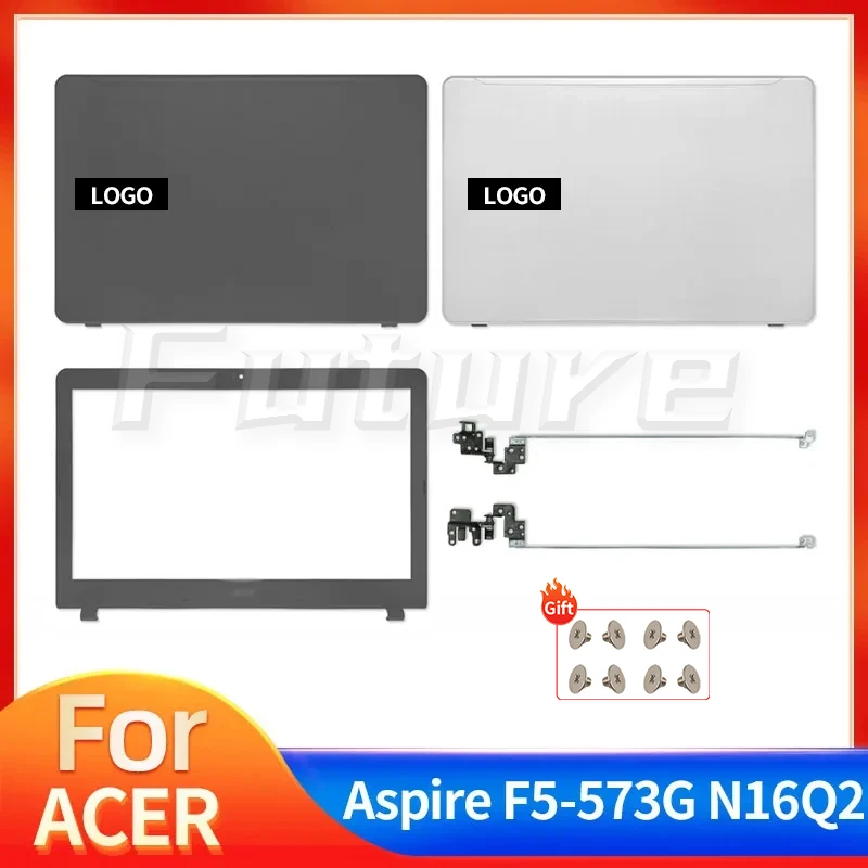 NOVINKA pre ACER F5-573G F5-573 N16Q2 séria LCD zadný kryt predného rána HINGE HINGES SCREE OBLASTI Rámový rámčekový kryt puzdro Plast.