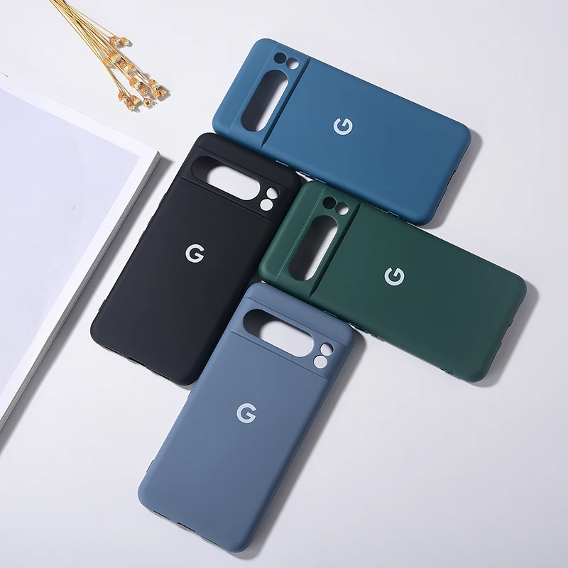 NOVINKA pre Google Pixel 9 Pro XL Pixel 8PRO PUSE Soft Silikone Anti-Fall Shock odolný