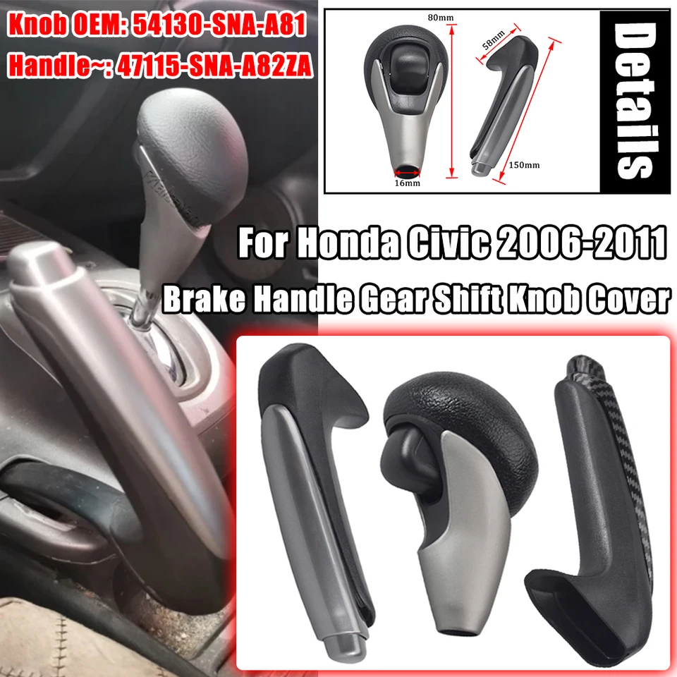 NOVINKA PRE HONDA CIVIC 2006 2007 2008 2009 2010 2011 2011 GEAS SHION GOB BRZDE RANEL GROM SHION GOBM GROB Zľava Ručná pohon Parkovacia brzda