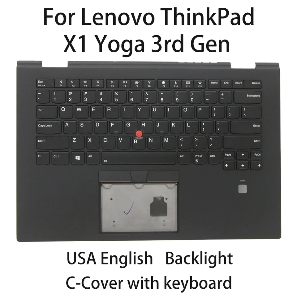 NOVINKA pre Lenovo X1 YOGA 3. Klávesnica gen USA anglické podsvietenie 02HL897 02HL904 02HL905 01LX788 01LX828 01LX868 01LX908 02HL896