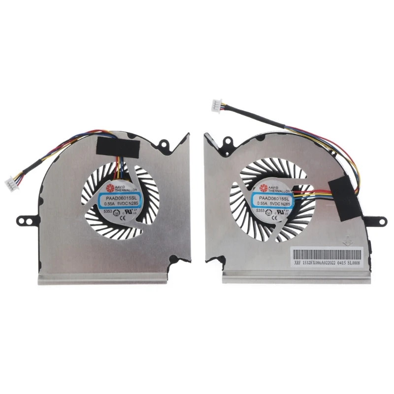 NOVINKA pre MSI GE75 GP75 GE63 GP63 GL63 GV63 GE73 GL73 VR RAIDER COOLER ventilátor 5V laptop GPU CPU FAN PAAD06015SL N414 N417